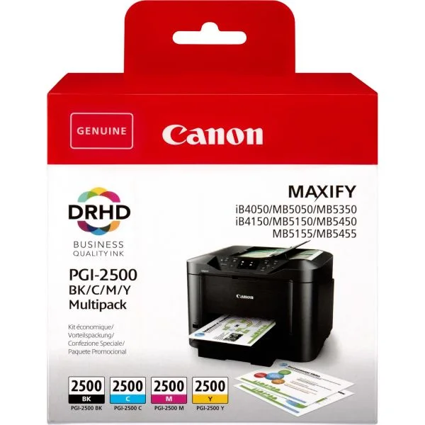 Cartucho de Tinta Original Canon Pgi-2500 Negro/C.