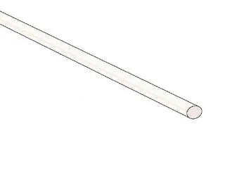 Shrinkable Tube 2.4mm - Clear - 50 Pcs