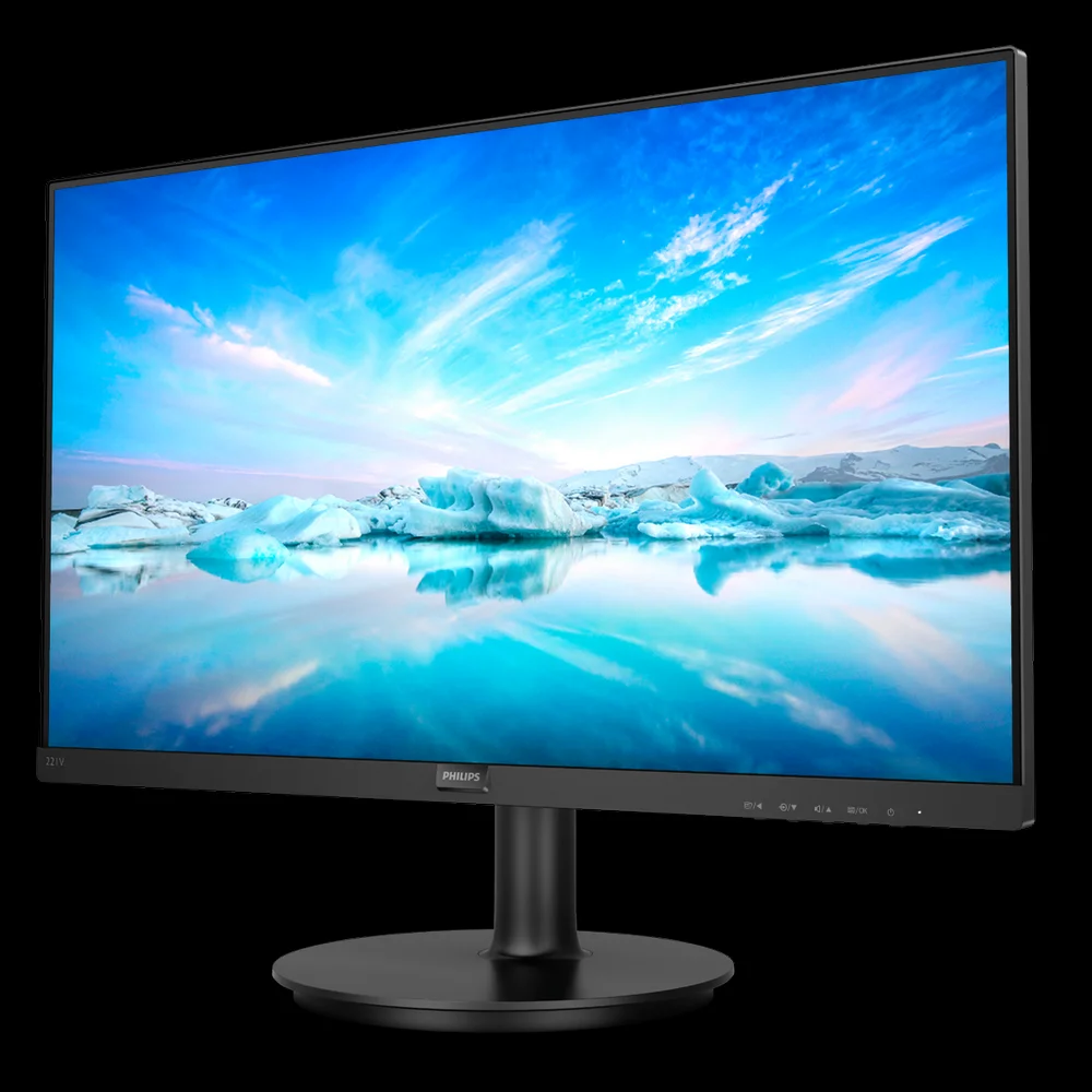 Philips Monitor LED 22" (21.5) 16:9 Fhd Vga Hdmi .