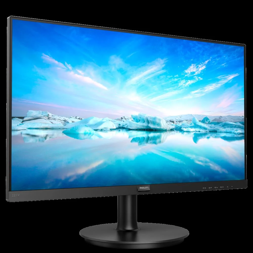 Philips Monitor LED 22" (21.5) 16:9 Fhd Vga Hdmi .