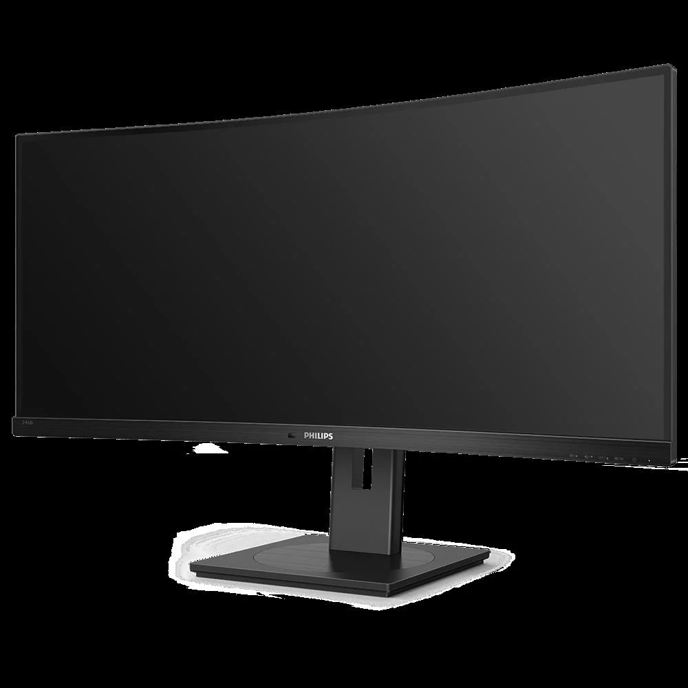 Monitor Philips 34" 346b1c/00 Va Wqhd 21:9 Curvo 1