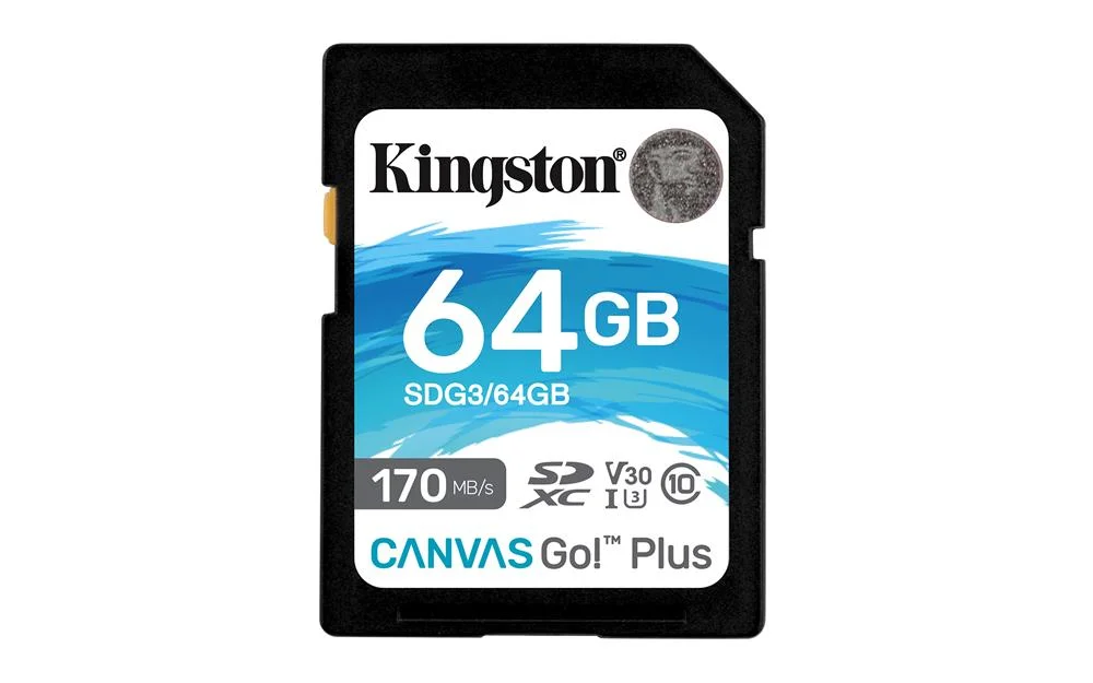 Kingston Canvas Go Plus Sdxc 64gb Uhs-I U3 V30 Cla