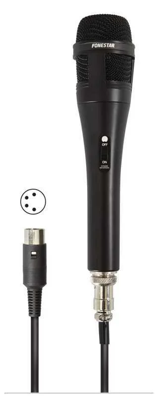 Microfone dinâmico de mão bus