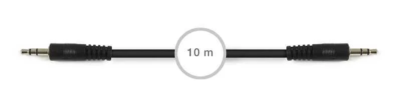 Cabo Jack 3,5mm Stereo Macho - Macho  10mts