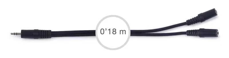 Conector de Cable de Audio de 35 Mm, 018m