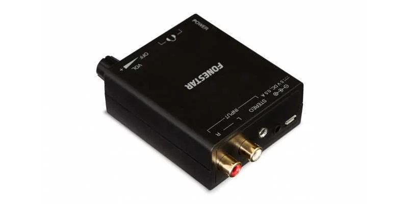 Amplificador de Auscultadores. Controlo de Volume.
