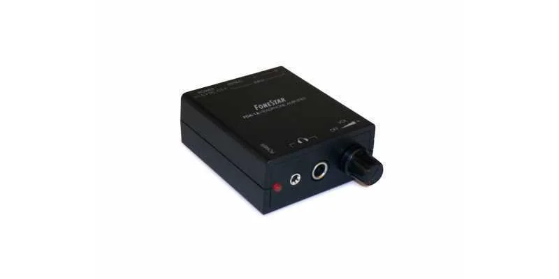 Amplificador de Auscultadores. Controlo de Volume.