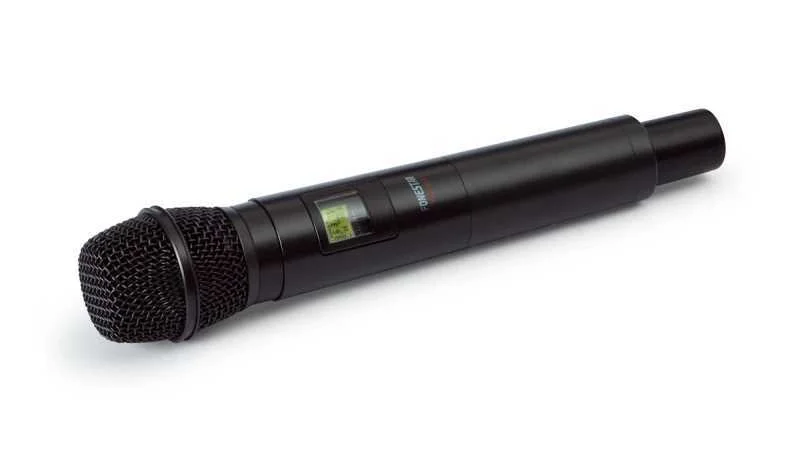Microfone sem fios de mão UHF