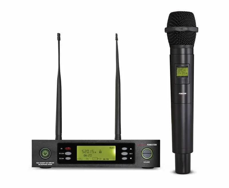 Micrófono Inalámbrico de Mano Uhf