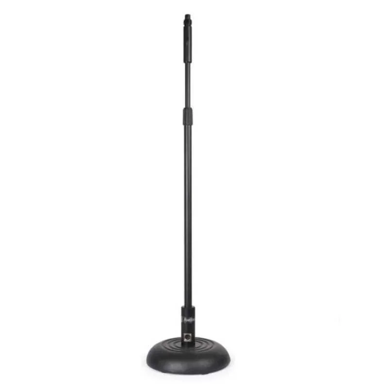 Pé de Microfone. Entrada e Saída Por Conetores Xlr. Ajustável 90 a 140 Cm.