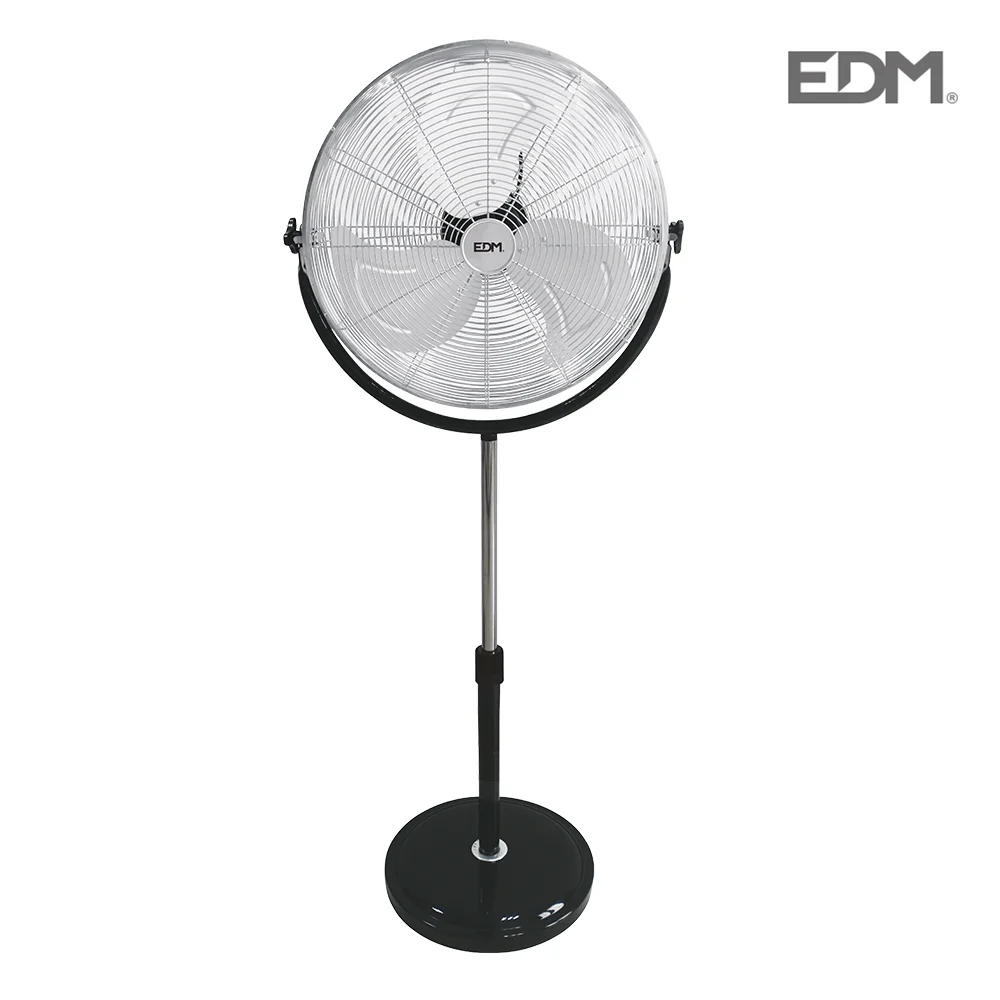 Ventoinha Industrial De Pé 3 Vel. 120w Rotativa