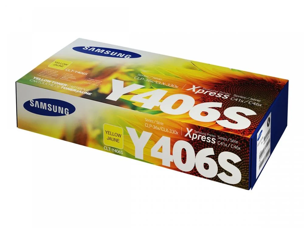 Toner Clt-Y406s Amarelo (1100 Páginas) - Samsung