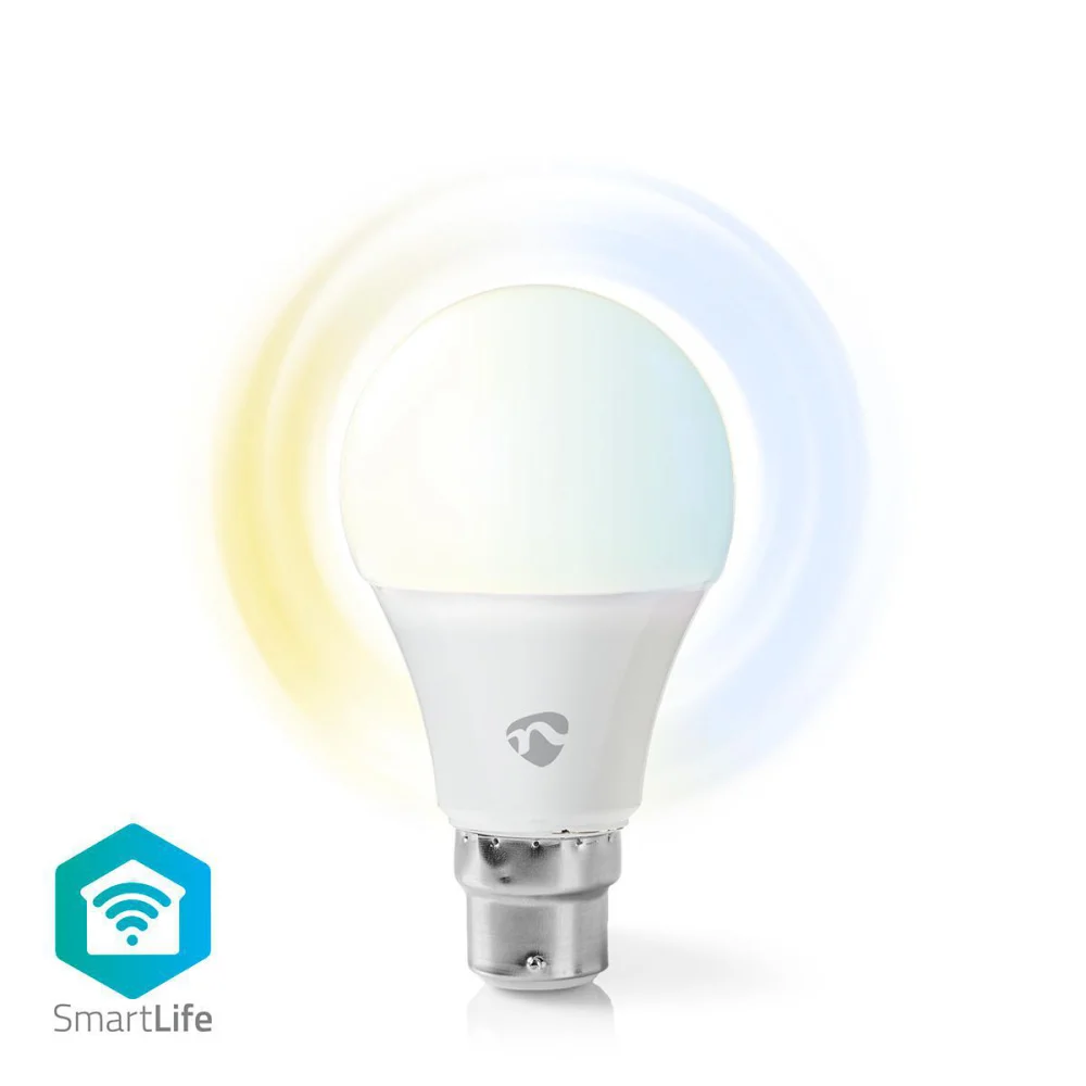 Bombilla LED Inteligente Con Wi-Fi | Blanco Cálid.