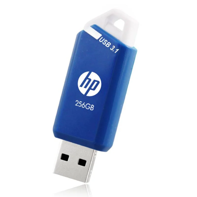 Pendrive 256gb Usb 3.1 Hp X755w Azul/Blanco