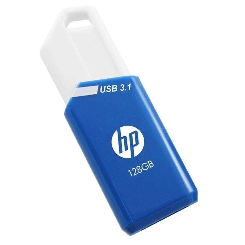Pendrive 128gb Usb 3.1 Hp X755w Azul/Blanco