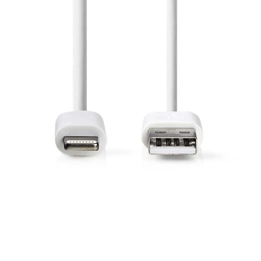 Cabo Apple Lightning Usb-A Macho Branco 2 Metros