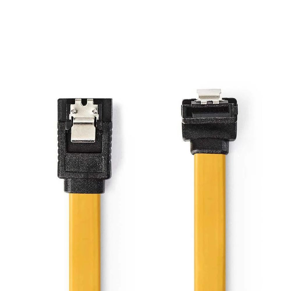 Cabo De Dados Sata De 6 Gb/s 7 Pinos Sata Fêmea 1m
