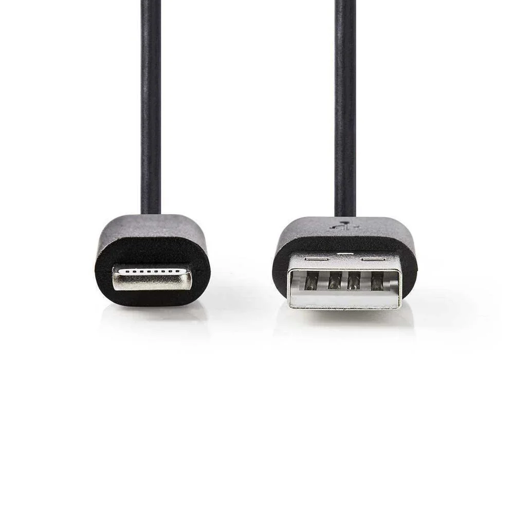 Cabo Apple Lightning Usb-a Macho Preto 1m