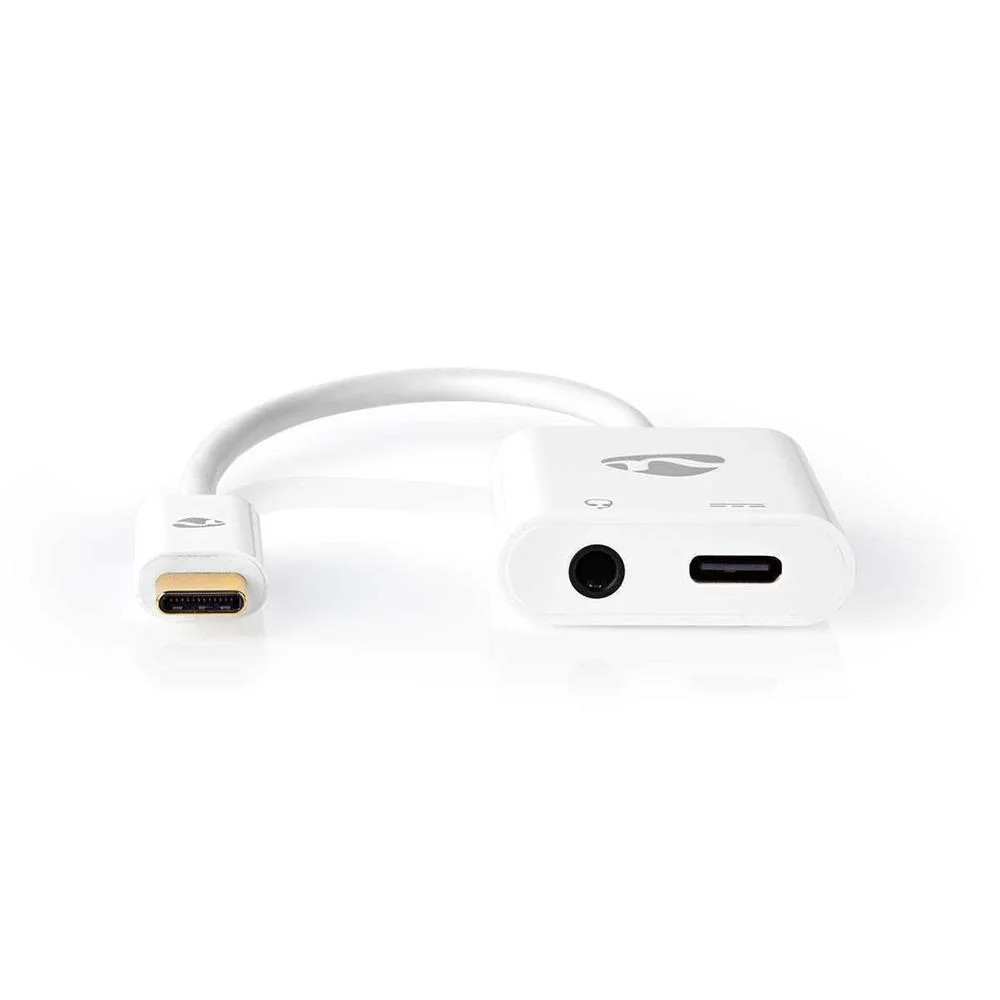 Adaptador Usb-c Para 3,5 Mm Fêmea E Usb-c Fêmea