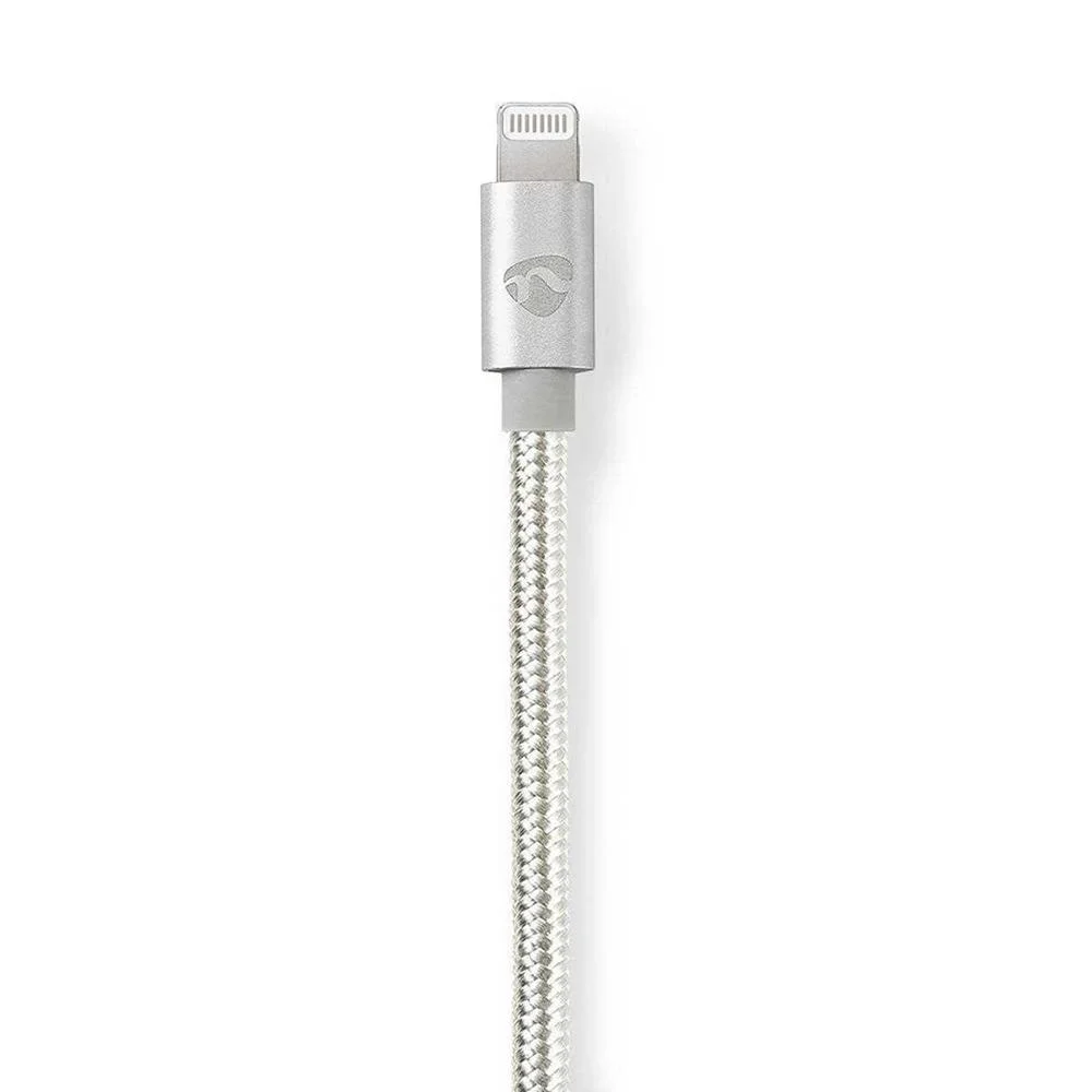 Adaptador | Lightning de Apple 8-Pin | 3.5 Mm Macho | Chapado En Oro | 1.00 M | Redondo | Nylon
