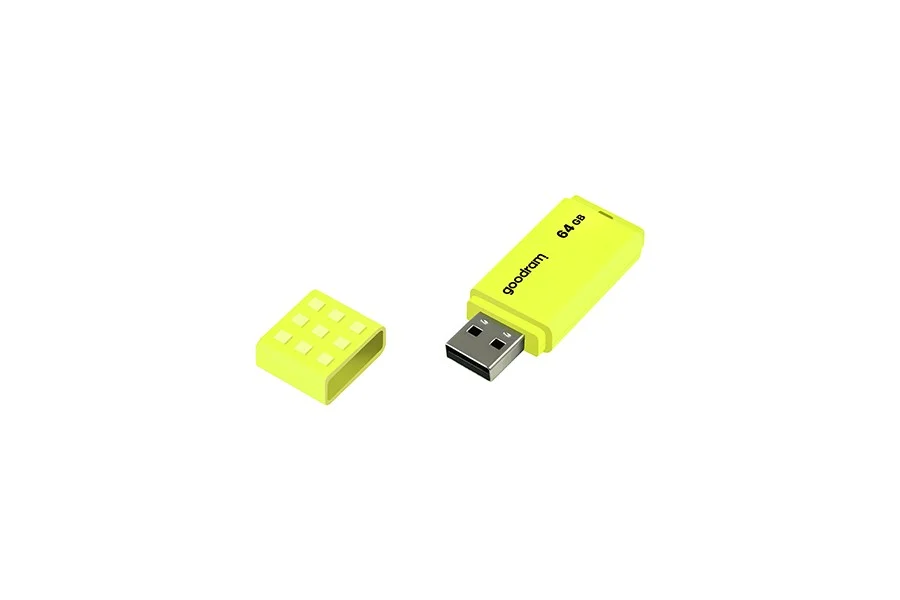 Mem&oacute;ria Usb Goodram Ume2 64 Gb Amarelo