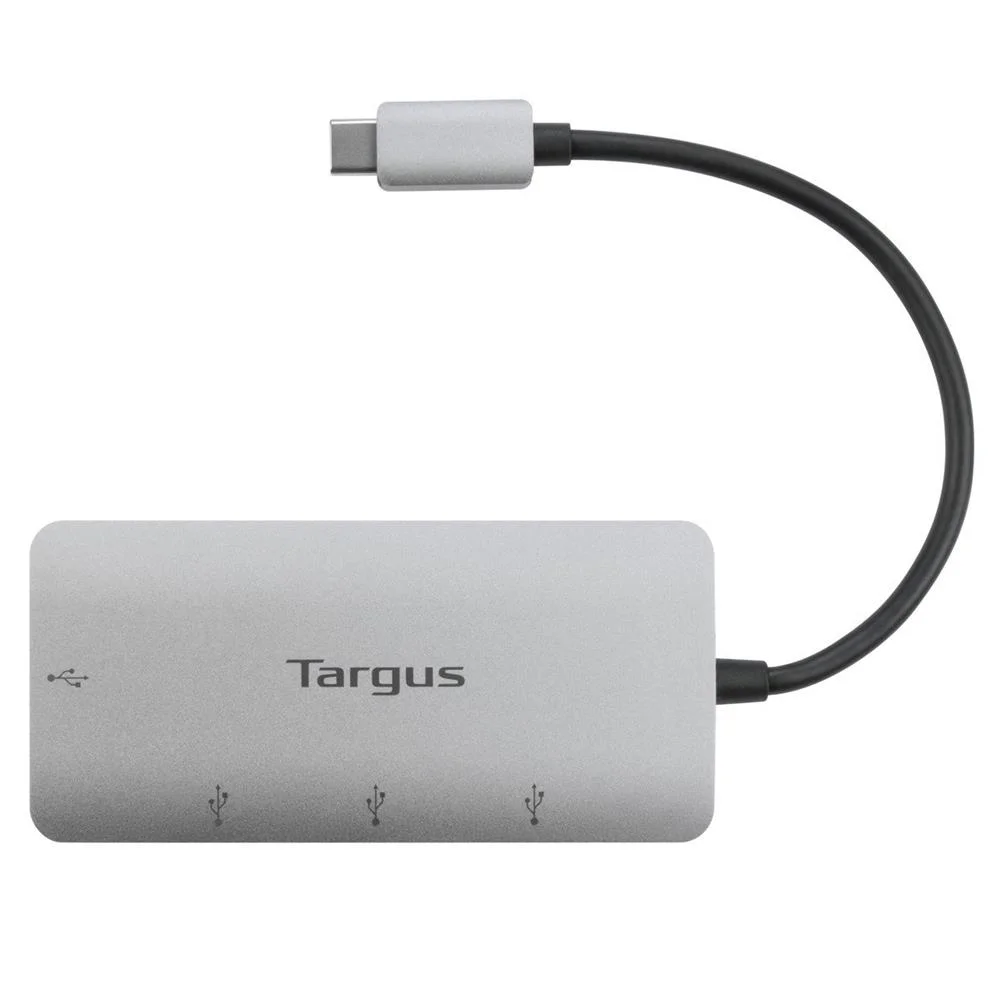 Adaptador Targus Usb-C a 4xusb 3.0 Plata
