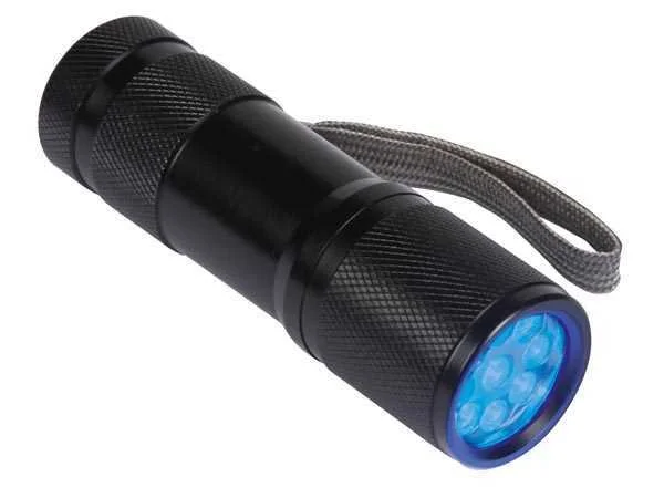 Lanterna de 9 Leds Uv Verificador de Notas