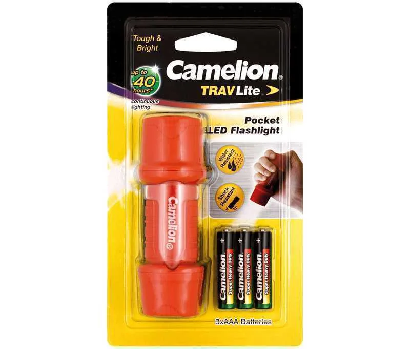 Linterna de Bolsillo Resistente Al Agua Y Golpes,.