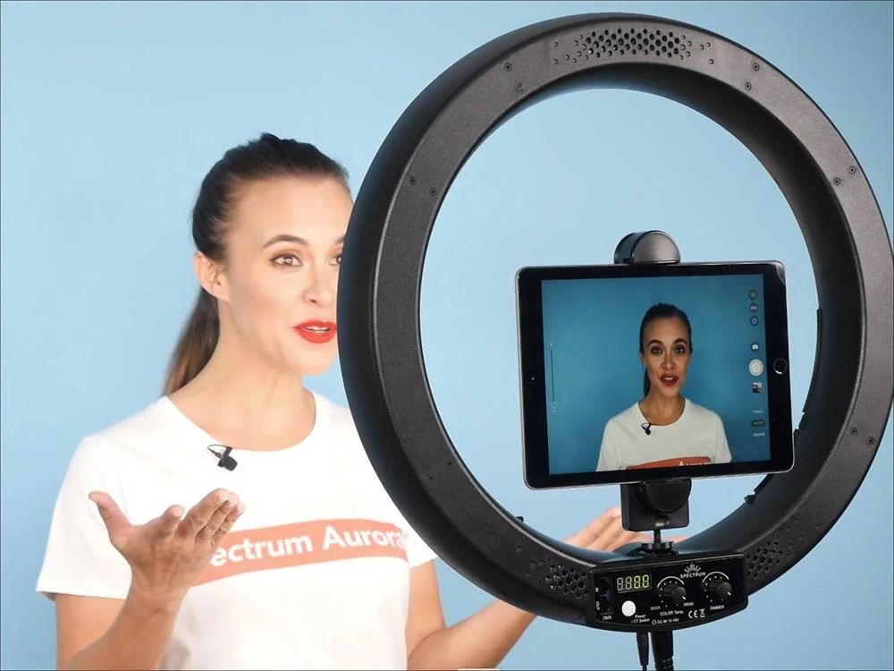 Ring Light Com Tripé Extensão De 2 Metros Dimável
