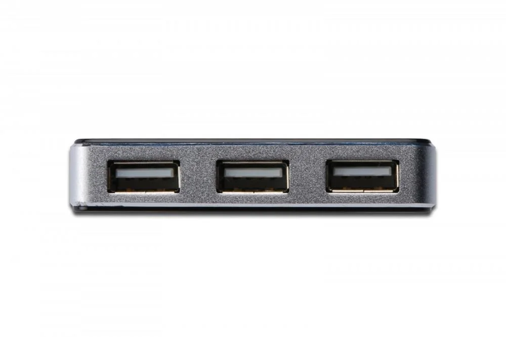 Digitus Usb-Hub    4-Port 2.0->4xa2.0 M.Netzteil    Schwarz