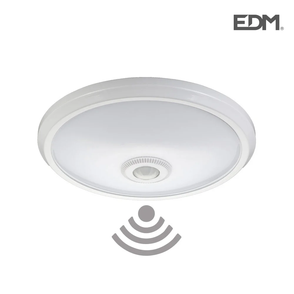 Aplique Led De Superficie Com Sensor Ip20 2xe27 M.