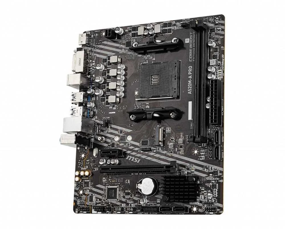 Msi A520m-A Pro                      (A520,Am4,Matx,Ddr4)