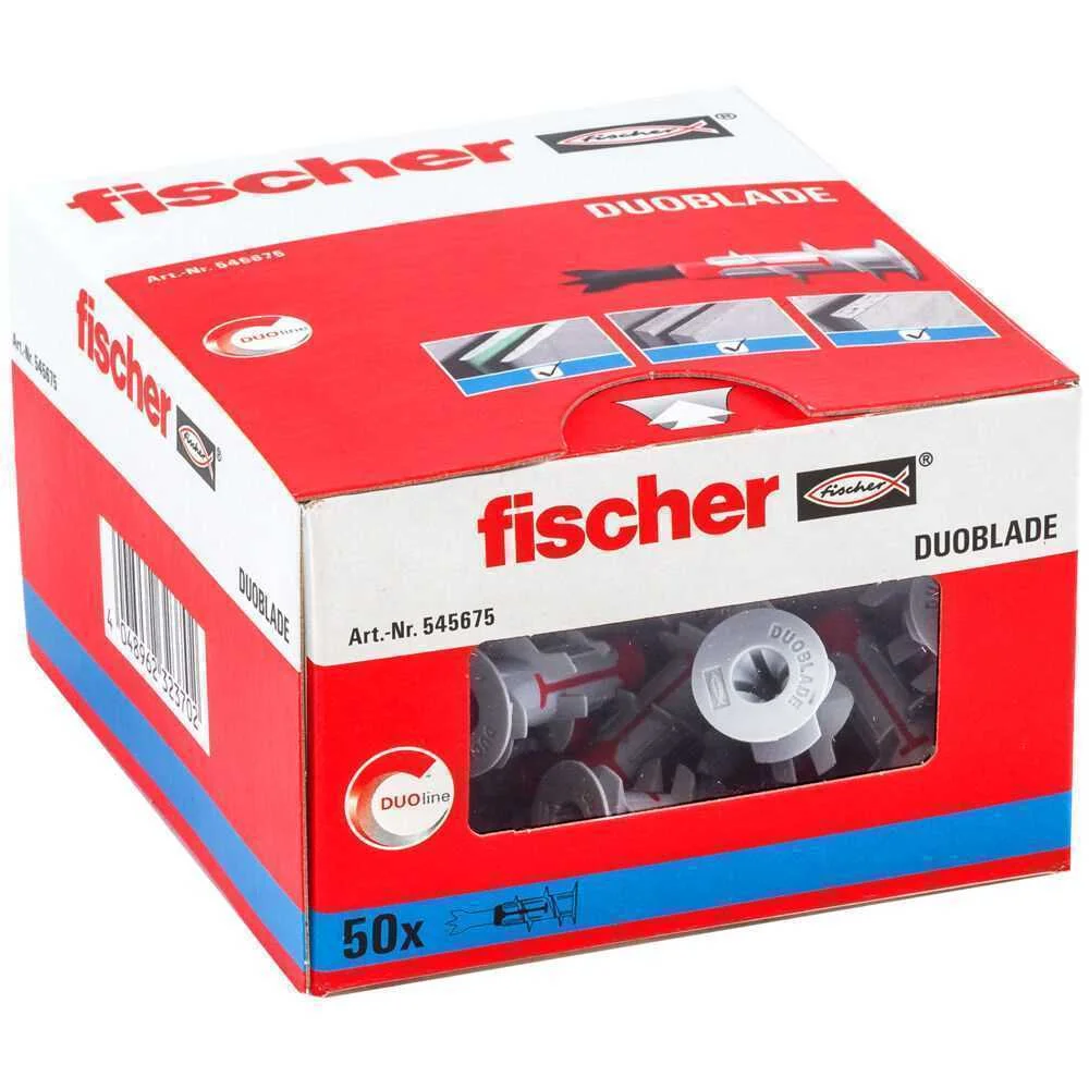 Pack 50 Buchas Duoblade 545675 Fischer