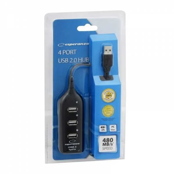 Hub de Interface Esperanza Ea116 480 Mbit / S Pret