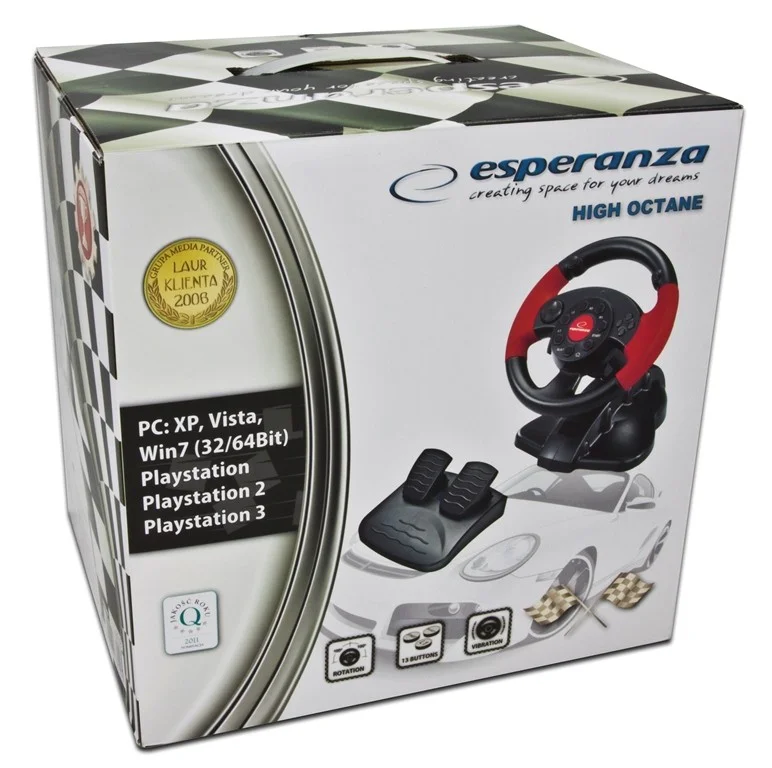 Volante Eg103.Pc. Playstation 2. Playstation 3