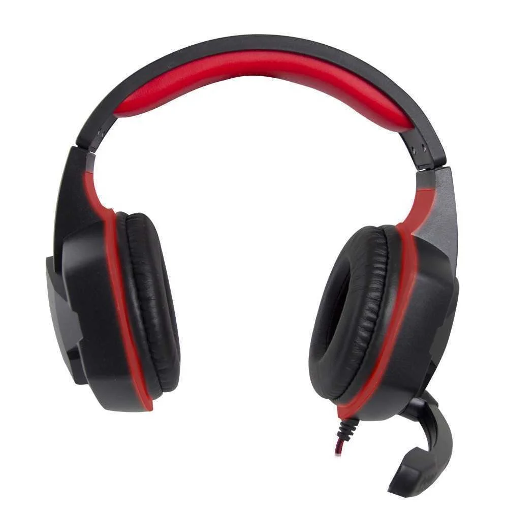 Headset Esperanza Egh400  Head-Band Black Red