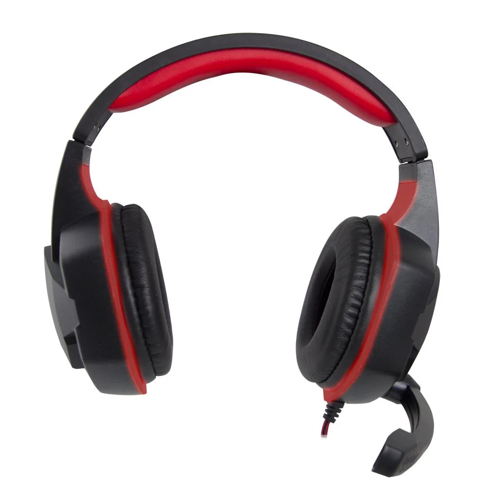 Headset Esperanza Egh400  Head-Band Black Red