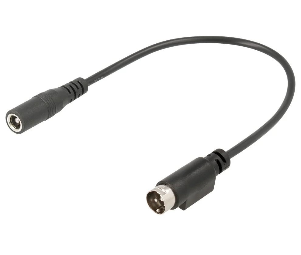 Adaptador Alimentação Dc Fêmea - Din 3 Pinos Macho