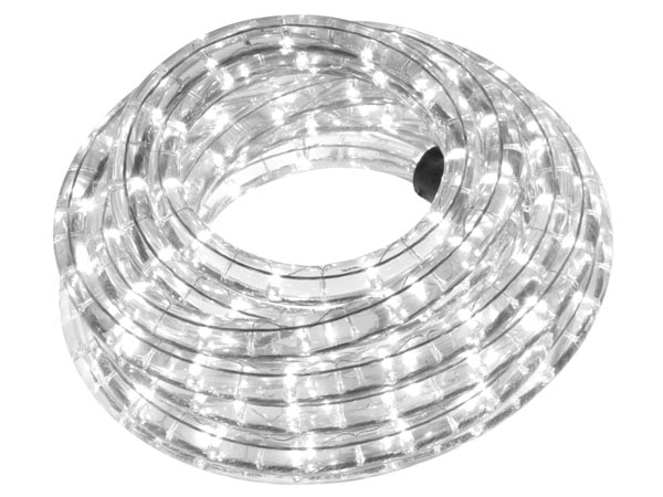 Cordão de Luz LED Canal Duplo - Multicor + Controlador (20 Cm)