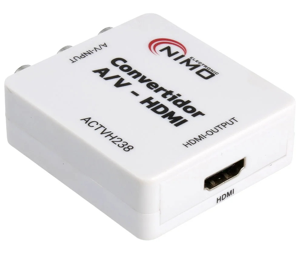Conversor 3 Rca Composto A/V para Hdmi Digital