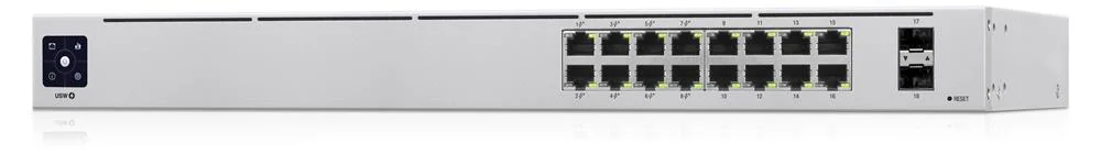 Switch Unifi 16 Portas Poe Gerido L2/L3 10/100/1000 Mbps 1u - Ubiquiti