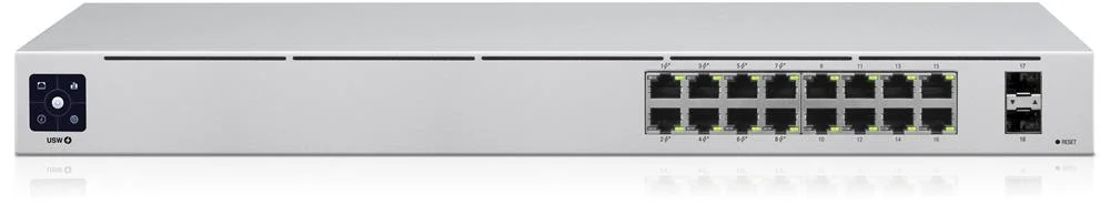 Switch Unifi 16 Portas Poe Gerido L2/L3 10/100/1000 Mbps 1u - Ubiquiti
