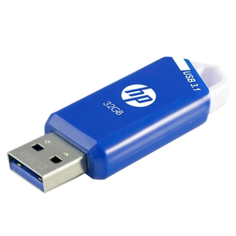 Pendrive 32gb Usb 3.1 Hp X755w Azul/Blanco