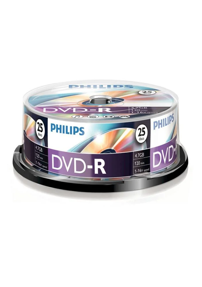 Philips Dvd-R 4,7gb 16x Sp (25)