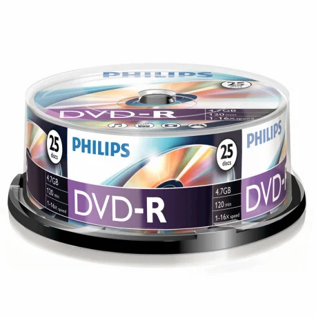 Philips Dvd-R 4,7gb 16x Sp (25)