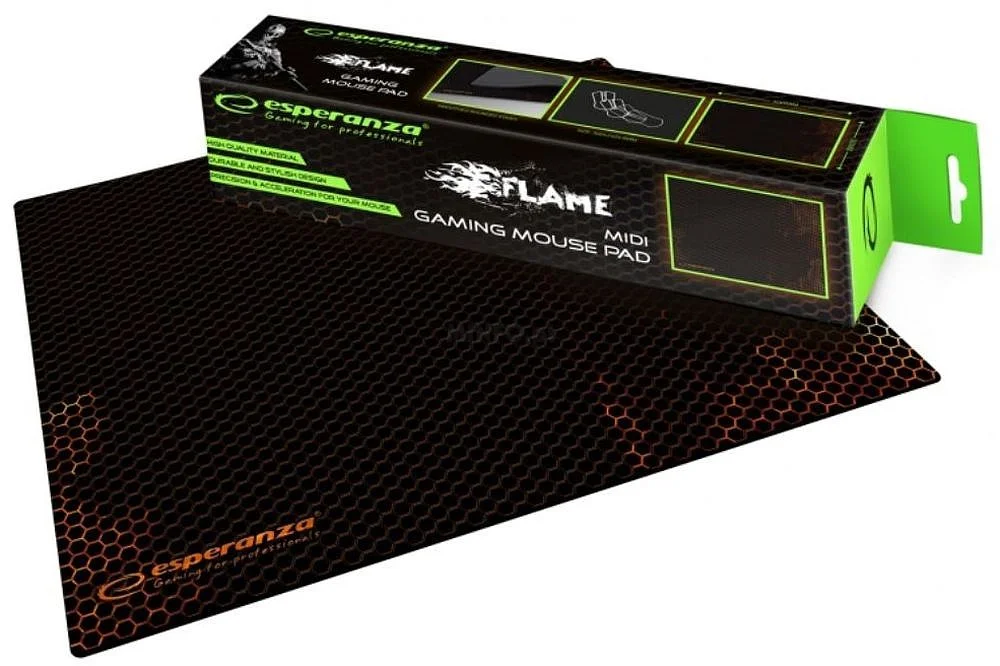 Esperanza Gaming Mouse Pad Flame Midi