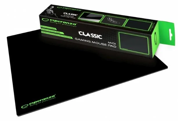 Tapete Para Ratos Gamer Classic Midi Preto