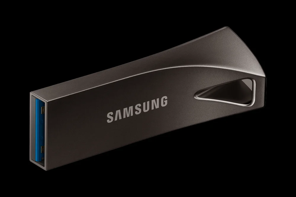 Pendrive 128gb Usb 3.1 Samsung Bar Titan Gray Plus