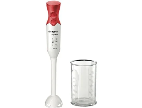 Bosch Msm64010 Blender Immersion Blender 450 W Red  White