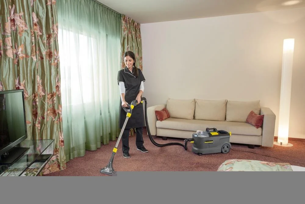 Kärcher 4039784917088 Carpet Cleaning Machine Walk-Behind Wet Black  Yellow